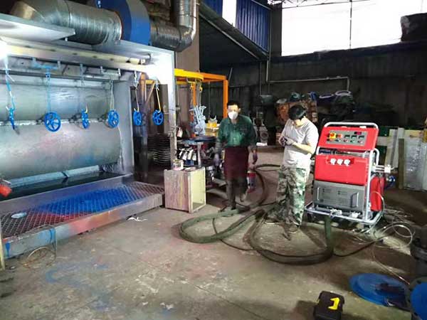 JNJX-H5600(T)聚脲噴涂機(圖2) 聚脲閥門防腐噴涂案例